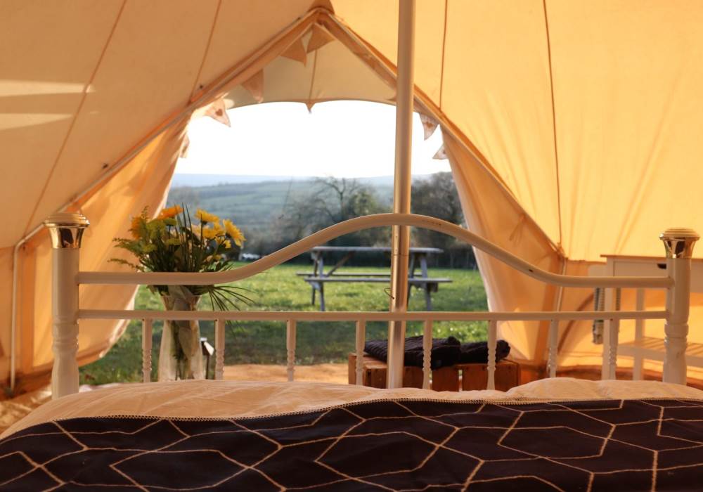 Upper House Farm Glamping Mountain View Tent